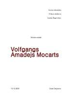 Реферат 'Volfgangs Amadejs Mocarts', 1.