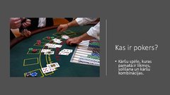 Презентация 'Azartspēles - pokers', 2.