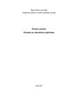 Отчёт по практике 'Prakses atskaite- Pacientu un sabiedrības izglītošana', 1.