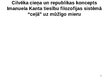 Презентация 'Cilvēka cieņa un republikas koncepts Imanuela Kanta tiesību filozofijas sistēmā ', 1.