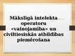Презентация 'Mākslīgā intelekta operatoru civiltiesiskā atbildība un vainojamība', 1.