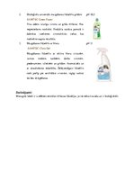 Отчёт по практике 'Profesionālas uzkopšanas ierīces, pH līmeņi/līdzekļi, veļas mazgāšanas simboli, ', 10.