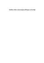 Реферат 'Lobistu vides raksturojums Eiropā un Latvijā', 1.