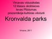 Презентация 'Kronvalda parks', 1.