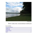 Реферат 'Stropu ezera vides un ekonomiskais novērtējums', 1.