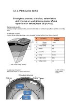 Конспект 'Endogēno procesu darbība, seismiskās aktivitātes un vulkānisma ģeogrāfiskā izpla', 1.