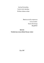 Реферат 'Totalitārisma iezīmes Kārļa Ulmaņa režīmā', 1.