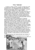 Эссе 'Filma "Šķērsiela"', 1.