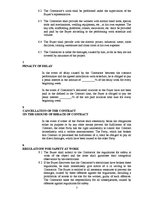 Образец документа 'Contract about Electrical Installation Works', 3.