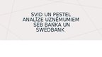 Презентация 'SVID un PESTEL analīze SEB un Swed bankām', 1.