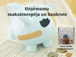 Презентация 'Uzņēmuma maksātnespēja un bankrots', 1.