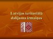 Презентация 'Latvijas teritoriālā dalījuma izmaiņas', 1.