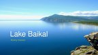 Презентация 'Lake Baikal', 1.