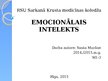 Презентация 'Emocionālais intelekts', 1.