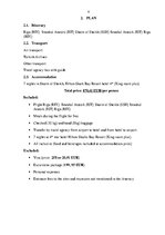 Конспект 'Itinerary "Relaxing in Sharm el Sheikh"', 4.