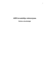 Реферат 'Referāts par HIV un AIDS', 1.