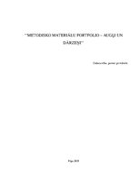 Презентация 'Metodisko materiālu portfolio - augļi un dārzeņi', 1.