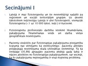 Презентация 'Fizioterapeitu profesionālās darbības aspekti un pacientu vērtējums par fizioter', 20.