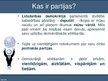 Презентация 'Politisko partiju sistēma Latvijā, to dibināšanas kartība', 2.
