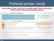 Презентация 'Politisko partiju sistēma Latvijā, to dibināšanas kartība', 6.