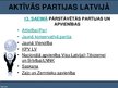 Презентация 'Politisko partiju sistēma Latvijā, to dibināšanas kartība', 13.