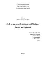 Реферат 'Sodu veidu un sodu sistēmas salīdzinājums - Latvija un Argentīna', 1.