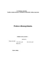 Отчёт по практике 'Prakses dienasgrāmata', 1.