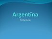 Презентация 'Argentīna', 1.